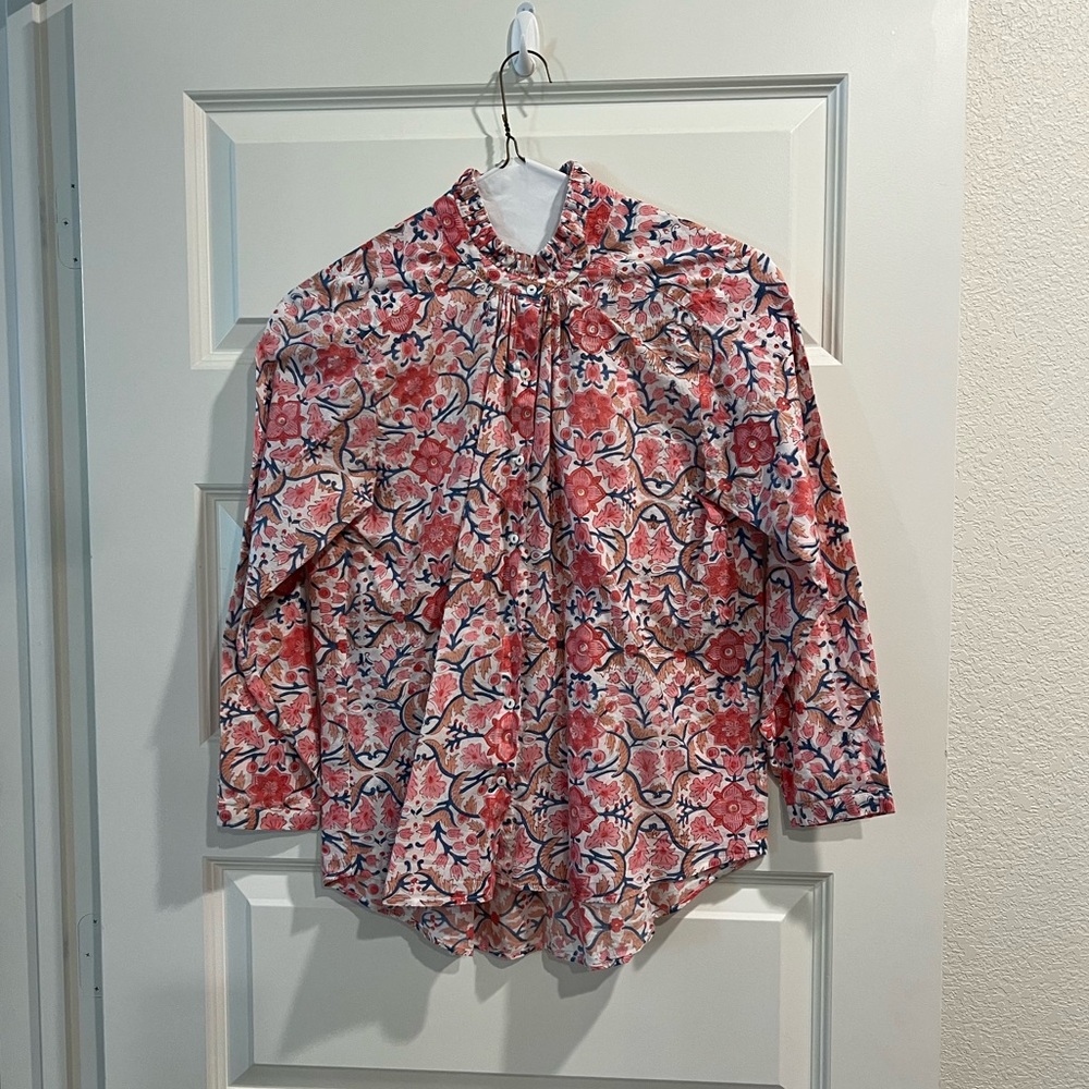 Anthropologie Button Down Top